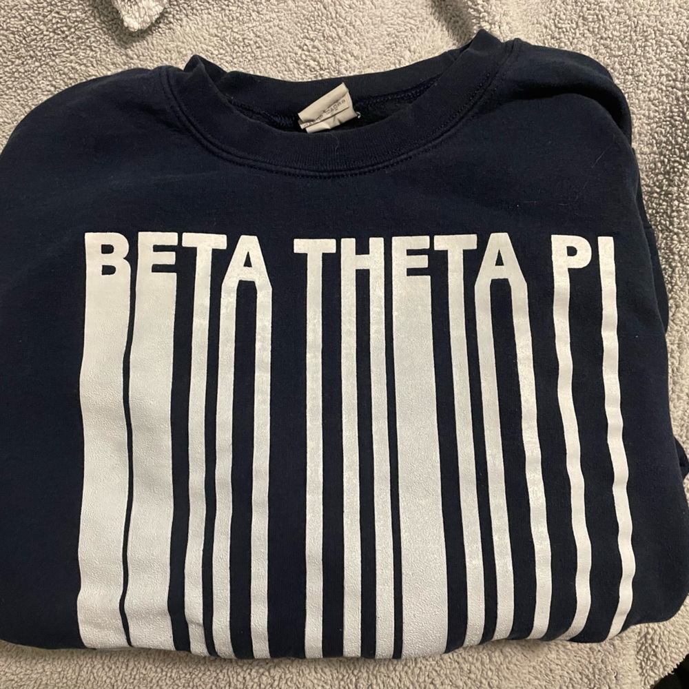Beta theta pi frat sweatshirt